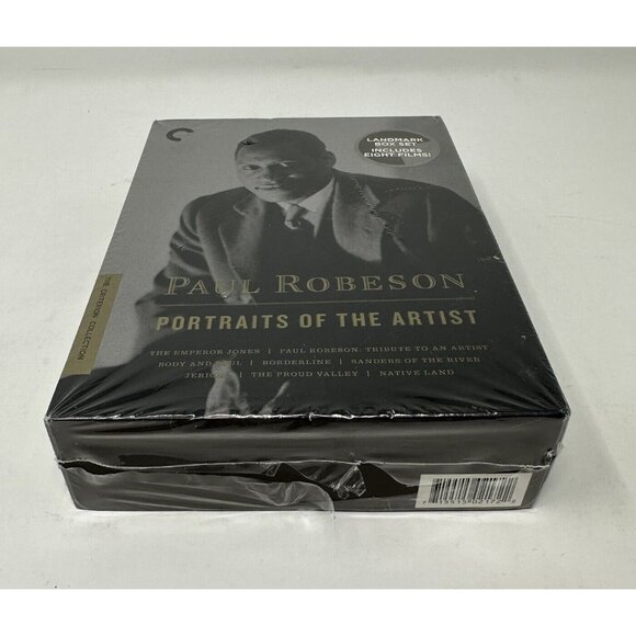 PAUL ROBESON PORTRAITS OF THE ARTIST 4 Dvd Boxset 8 Films CRITERION NEW SEALED - Picture 3 of 7